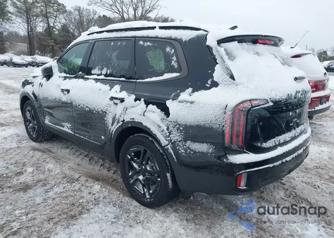 2025 Kia Telluride Ex X-Line from USA, damaged, VIN 5XYP3DGC4SG628749